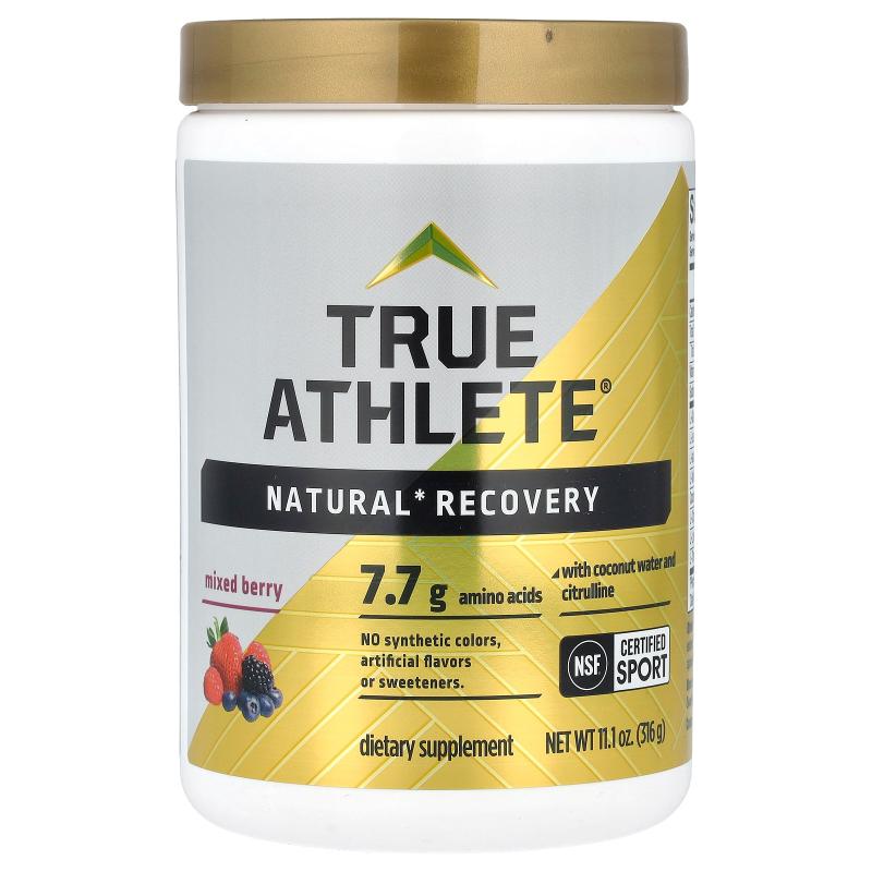 True Athlete,含椰子汁和瓜氨酸的 Natural Recovery，混合浆果味