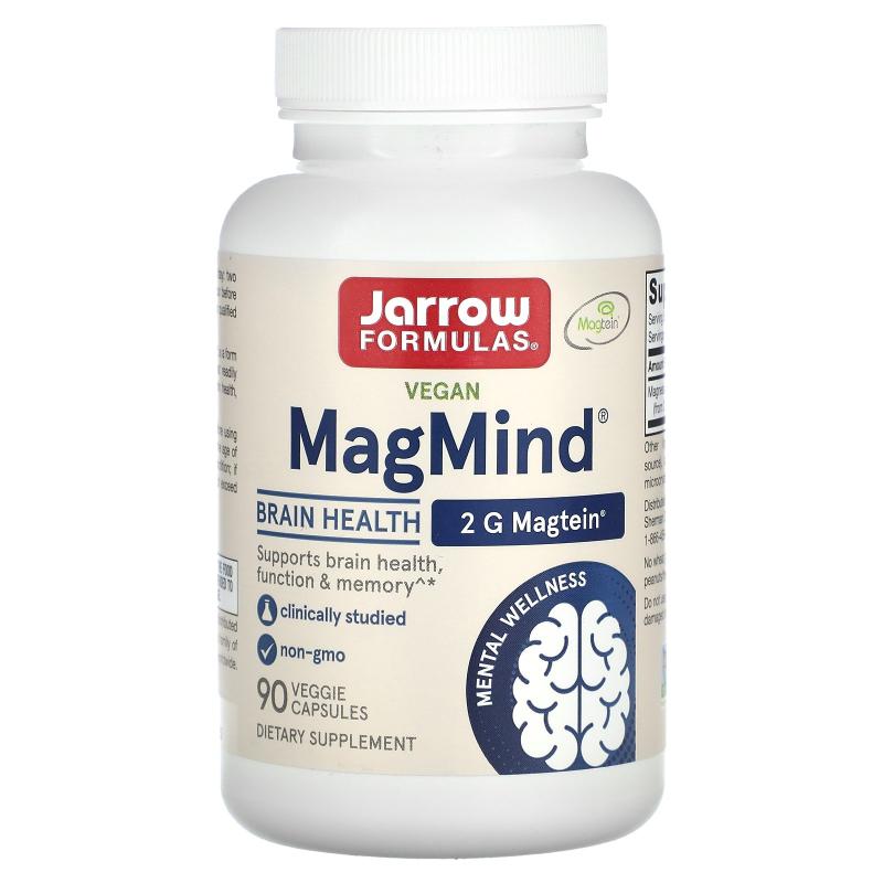 杰诺,全素 MagMind®,大脑健康,90 粒素食胶囊(每粒胶囊 48 毫