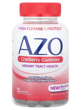 AZO,蔓越莓®软糖，浆果味，72 粒（每粒 250 毫克）