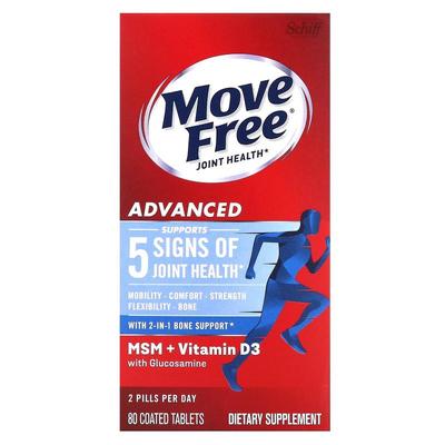 旭福,Move Free，Joint Health，80 片包衣片