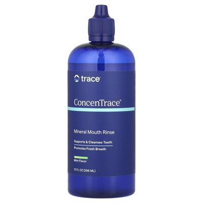 Trace,ConcenTrace® 矿物质漱口水，无乙醇，薄荷味，10 液量盎司