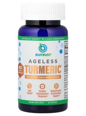 BioTRUST,Ageless Turmeric®, 60 Capsules