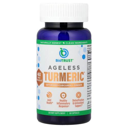 BioTRUST,Ageless Turmeric®, 60 Capsules