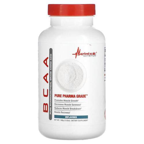 Metabolic Nutrition,BCAA，原味，3.52 盎司（100 克）