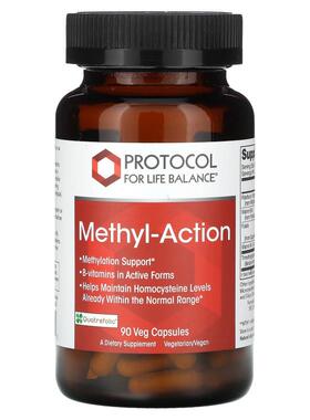 Protocol for Life Balance,Methyl-Action，90 素食胶囊