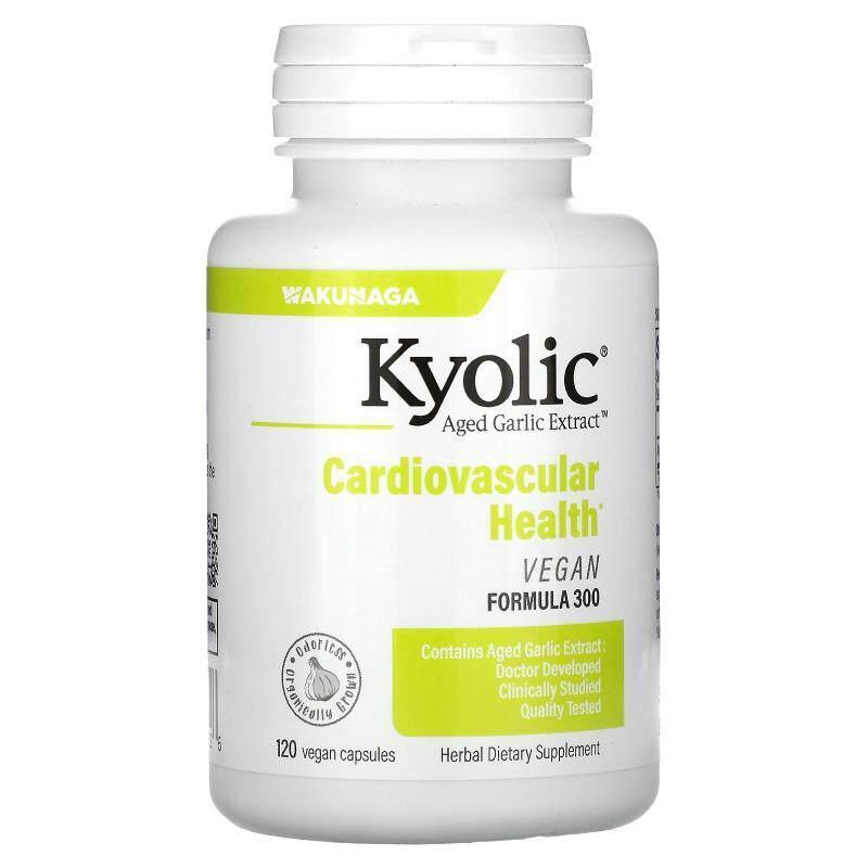 Kyolic,陈蒜提取物,心血管健康,全素配方 300,600 毫克,120
