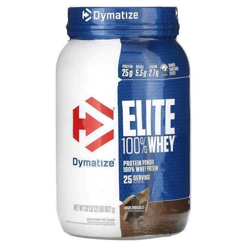 Dymatize,Elite 全乳清蛋白质粉,浓郁巧克力味