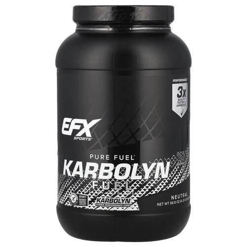 EFX,Karbolyn® 能量补剂，中性，4 磅 4.8 盎司（1950 克）