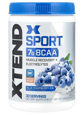 XTEND,Sport，7G 支链氨基酸，蓝莓冰，12.2 盎司（345 克）