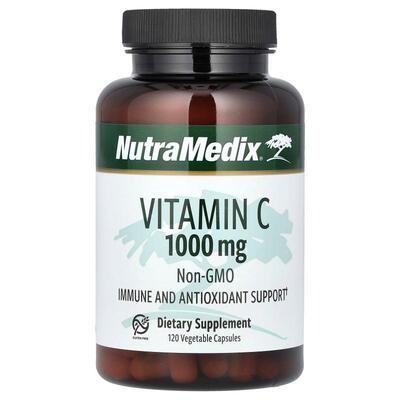 NutraMedix,维生素 C，1,000 微克，120 粒素食胶囊