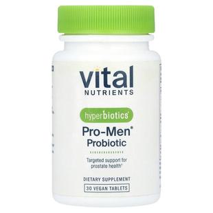 PRO Hyperbiotics® Men® 益生菌 片全素片 Vital Nutrients