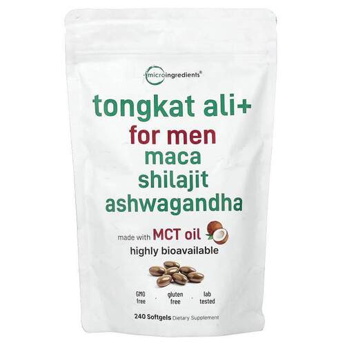 Micro Ingredients,Tongkat Ali+ For Men, 240 Softgels
