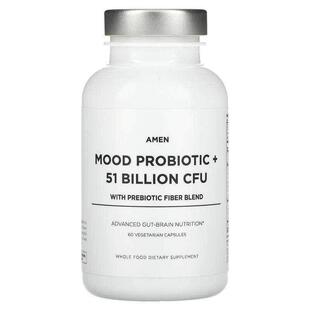 Codeage情绪调节益生菌+510 亿CFU益生元纤维混合物肠胃健康