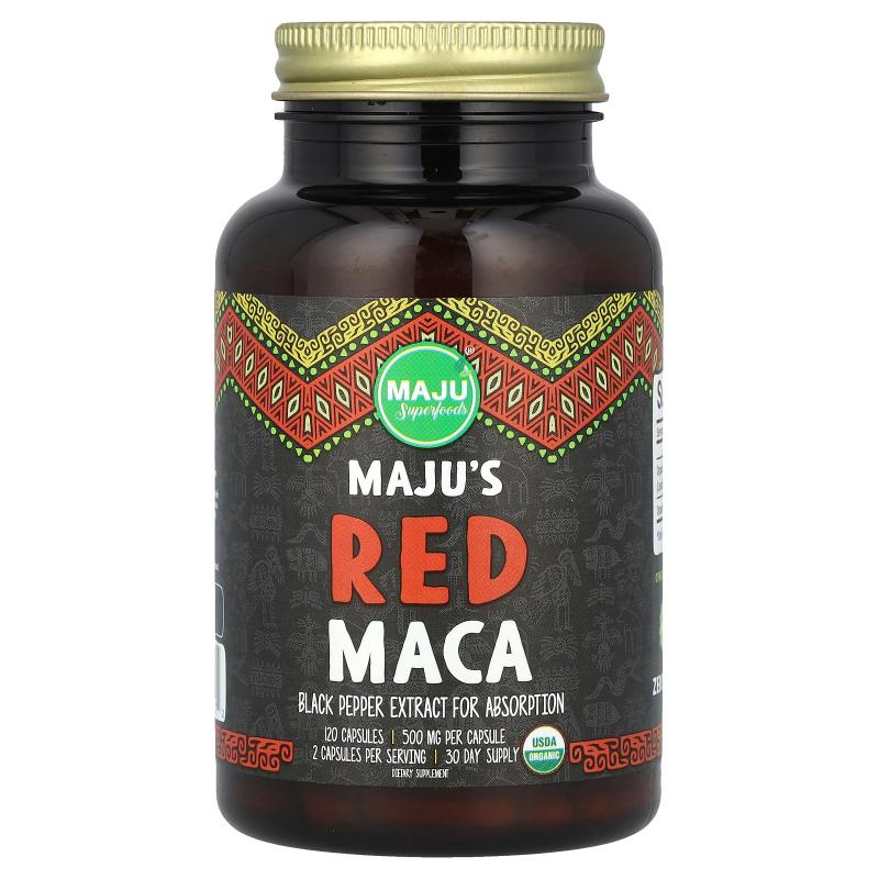 Maju Superfoods,Maju 红玛卡，120 粒胶囊