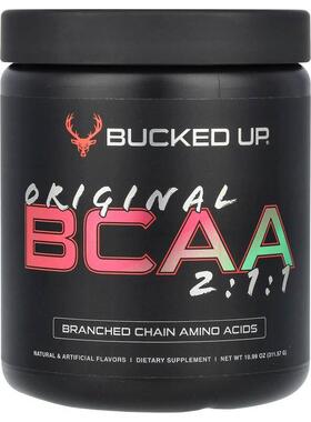 Bucked Up,Original BCAA 2:1:1，草莓莫吉托，10.99 盎司（311.5