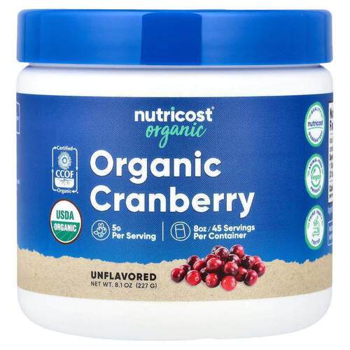 Nutricost,Organic Cranberry, Unflavored
