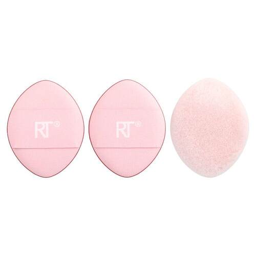 Real Techniques,Mini Miracle Powder Puff Trio, 3 Pack