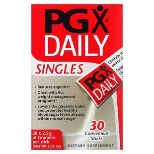 Natural Factors,PGX Daily,Singles,原味颗粒,30 条(2.5 克