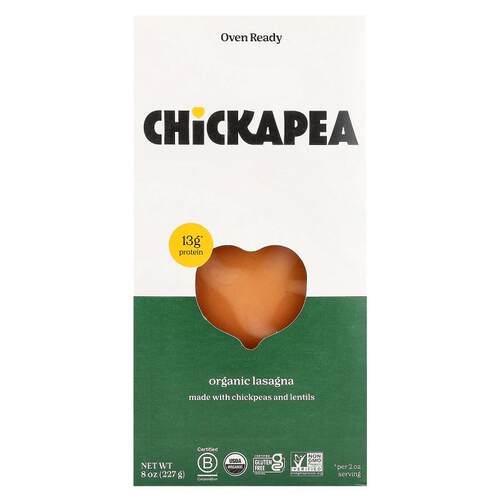 Chickapea,有机千层面，8 盎司（227 克）