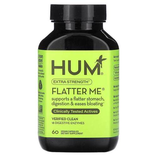 HUM Nutrition,Flatter Me，特强型，60 粒全素胶囊