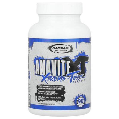 Gaspari Nutrition,Anavite Xtreme 测试配方，90 片