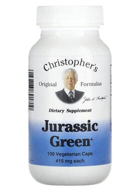 Christopher's Original Formulas,侏罗纪绿色植物，415 毫克，10