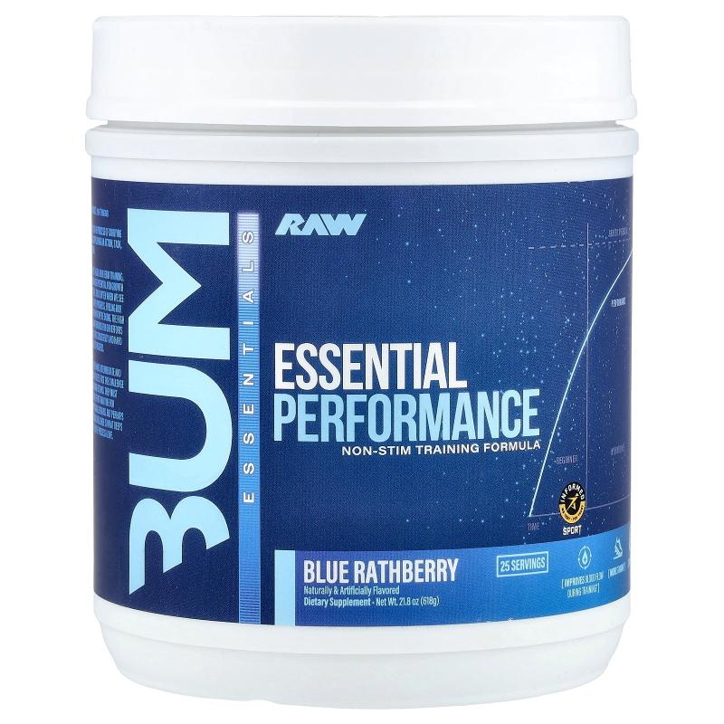Raw Nutrition,Bum Essentials, Essential Performance, Non-Sti