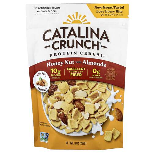 Catalina Crunch,Pairings，蜂蜜坚果麦片配巴旦木，8 盎司（227