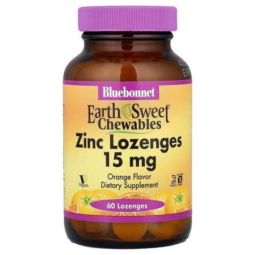 Bluebonnet Nutrition,EarthSweet® 咀嚼片，锌含片