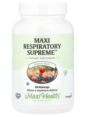 Maxi Health,Maxi Respiratory Supreme™，60 粒 MaxiCaps