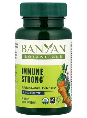 Banyan Botanicals,Immune Strong™ 机体抵抗，90 片