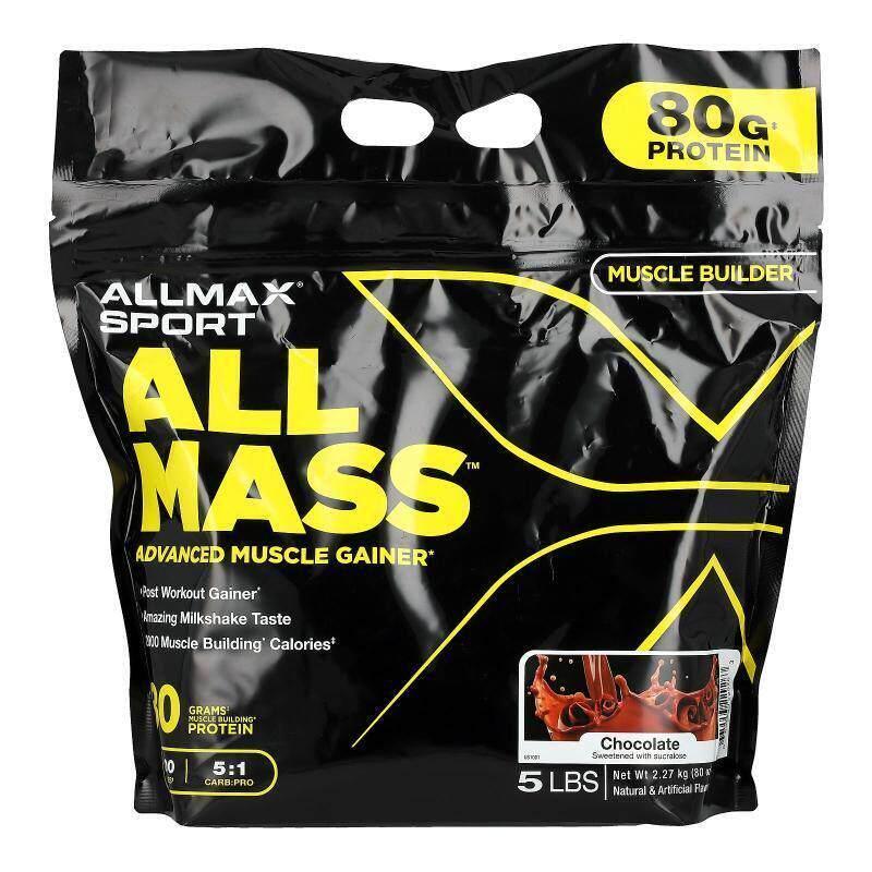 ALLMAX,运动,ALLMASS™,高级增肌粉,巧克力味