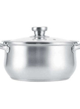 Soup Pot Easy To Clean 3?layer Bases Dishwasher Safe for