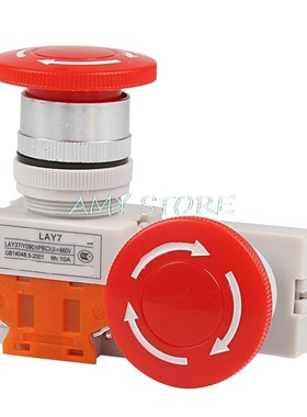 Stop Switch Push Button Mushroom Emergency Stop Rotary PushB