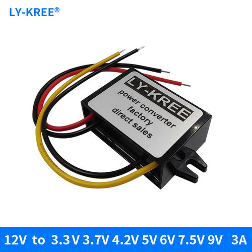12v to 5v Converter 12V To 3.3V 3.7V 4.2V 6V 7.5V 9V DC Tran