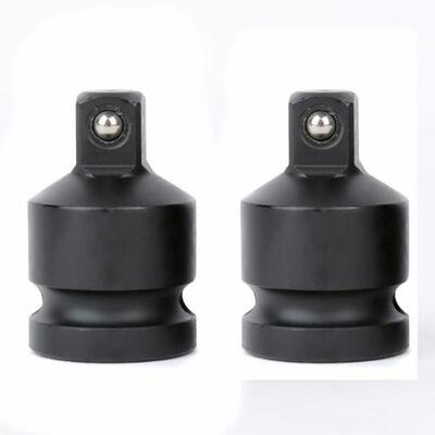 Mayitr 2PCS 1/2 to 3/8 Pneumatic Sleeve Adapter Head Adapter