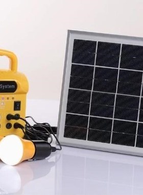 Home Solar Generator Panel Power System Light Kits Energy S