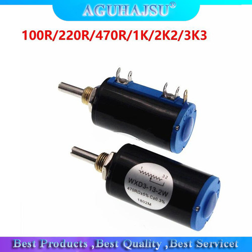1PCS WXD3-13-2W 10K ohm WXD3-13 2W Wirewound Potentiometer R