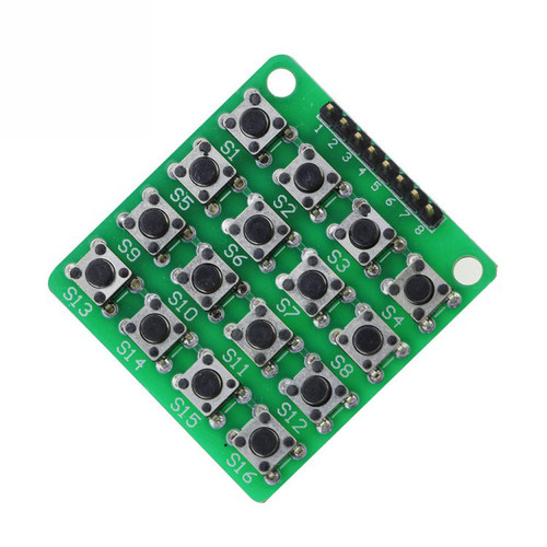 4x4 Matrix 16 Keypad Keyboard Module 16 Button Mcu for Ardui