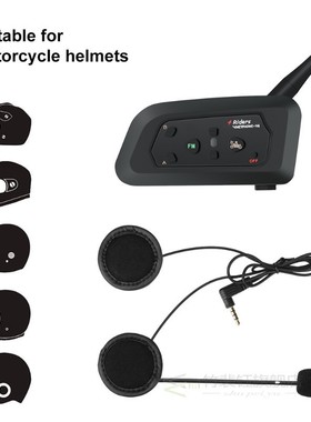 Vnetphone V4 Intercom Motorcycle Helmet Bluetooth Headset 85