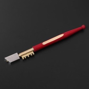 Professional Diamond Antislip Wood Handle Oil Feed Glass Cut