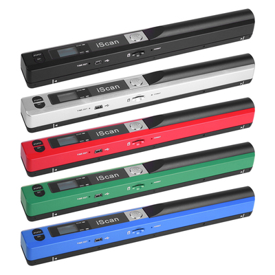 Handheld Portable Image Document Scanner PC A4 900DPI JPEG/P