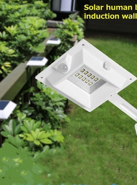 2 pcs Solar Wall Lamp Led Outdoor Waterproof Courtyard Induc