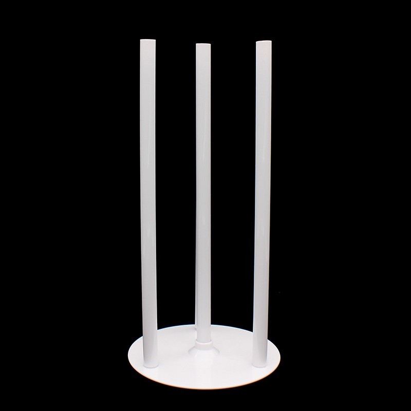 Double layer cake piling support support fixed set multi lay