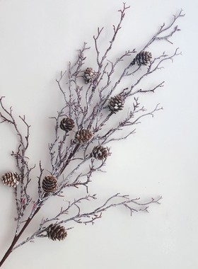 Christmas Berry Artificial Pine Cone For Christmas Decoratio