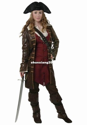 Cosplay Halloween squerade costume Pirates of the Caribbea