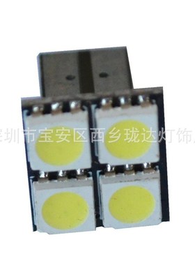 Factory Direct Sale Automobile LED Lamp Decoding T10 5050 4s