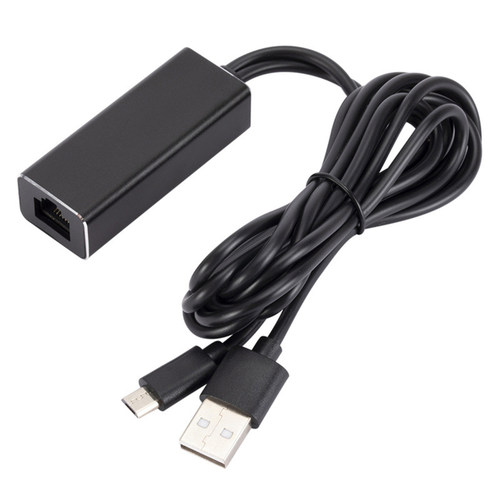 Professional Network Card Adapter Micro USB Power to RJ45 10