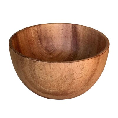 Wooden Coconut Bowl Tablewar Kitchen Item Utensils Cutlery B