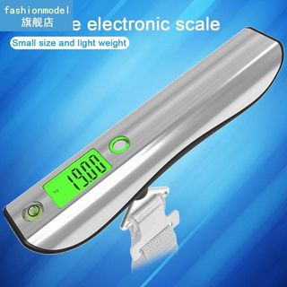 50kg 50g Luggage Scale with Handy Bubble Level and Tape Meas